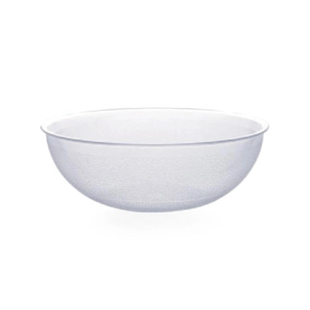 Tribeca Polycarbonate Clear Round Bowl 26 Cm, BOX QUANTITY 20 PCS