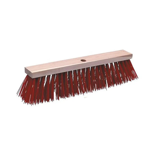 THS NB421 Heavy Duty Street Broom 40cm With Wooden Handle