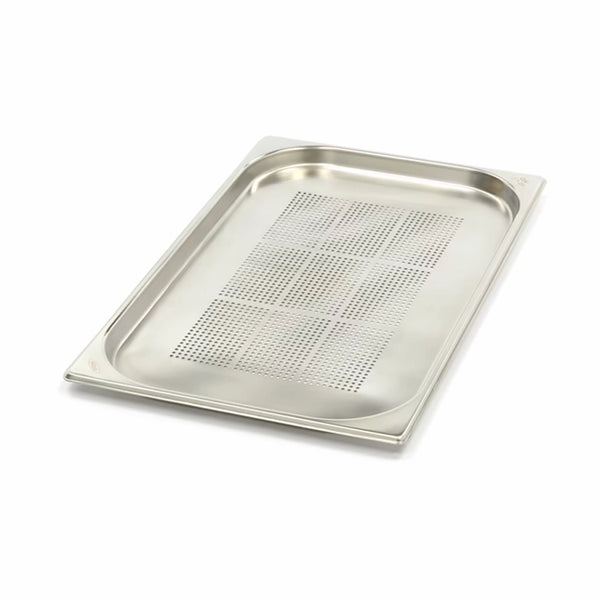 Viraj Stainless Steel Perforated GN  1/1 Pan, Height 2cm