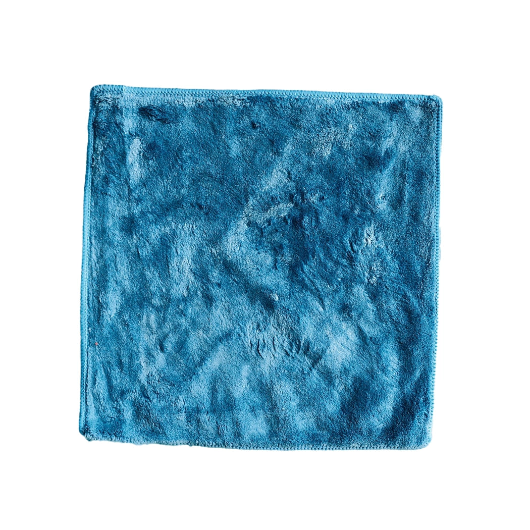 THS Microfiber Towel , Blue, 12 pcs