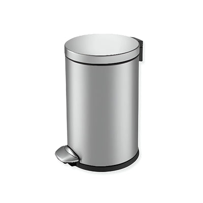 THS Stainless Steel Top in fingerprint-resistant with Pedal Bin, 8 Ltr