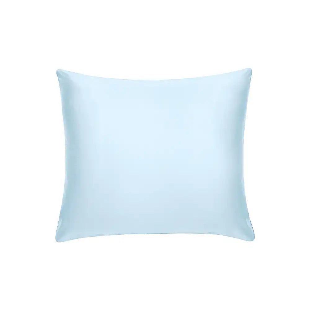 ths giza cotton small cushion cover baby blue