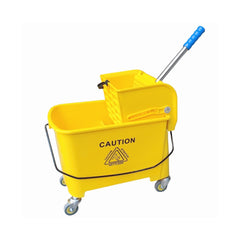 THS Mini Mop Bucket with Wringer, Yellow, 20 L , 5 pcs