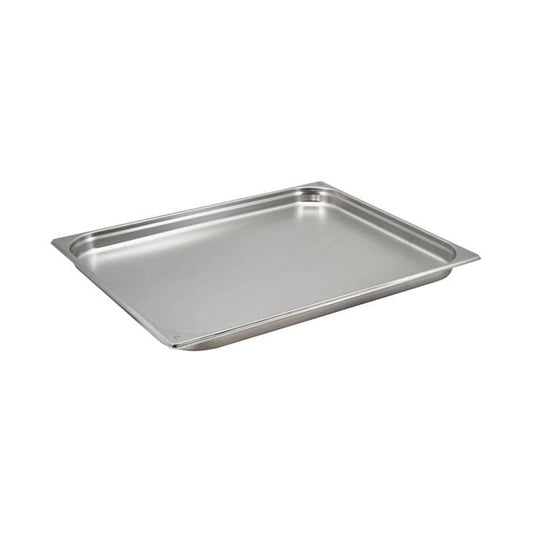 Viraj Stainless Steel GN 2/1 Pan, Height 4CM