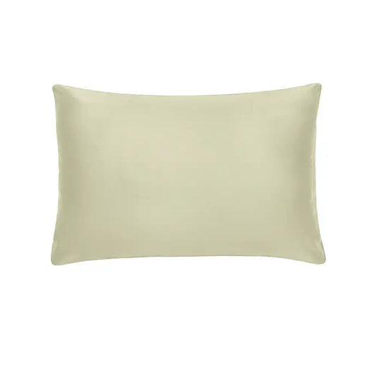 ths giza cotton oxford pillow cover pair silver green