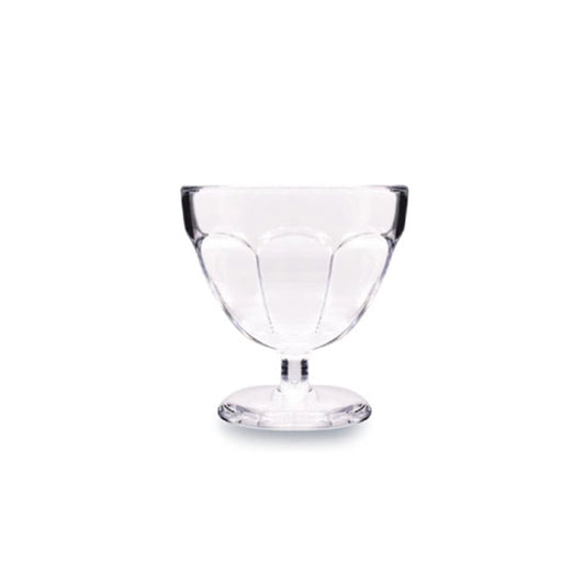 Tribeca Premium Polycarbonate Pc Clear  Dessert Cup 380 ml, BOX QUANTITY 60 PCS