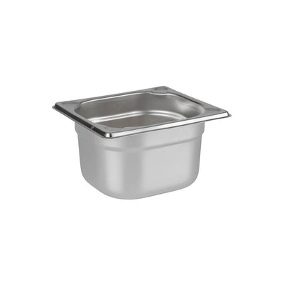 Viraj Stainless Steel GN 1/6 Pan, Height 10CM