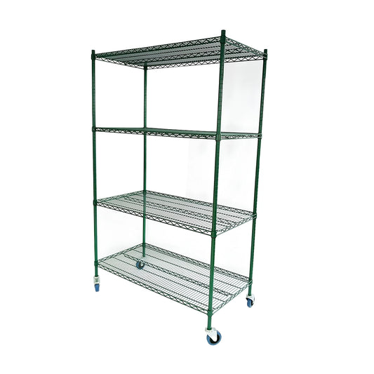 Casifit 1860pew Epoxy Wire Shelving Unit, 152.5 x 45.5 x 185 cm