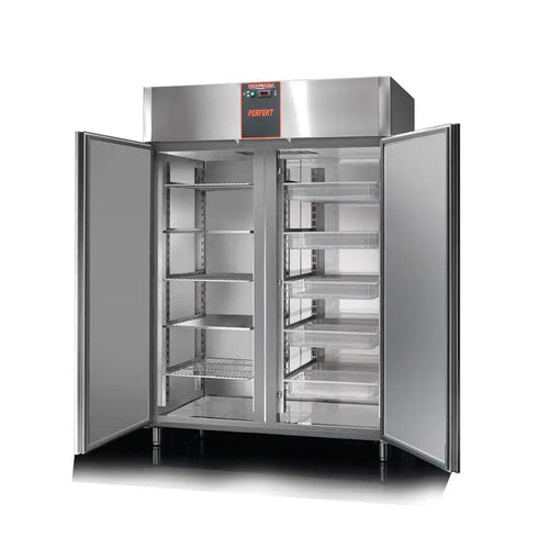 Tecnodom AF14PKMBT Double Door Freezer 1400 L 760 W, 142 x 80 x 210.5 cm