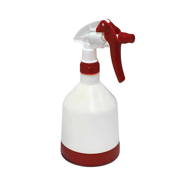 THS Plastic Spray Bottle, white & red, 500 ml