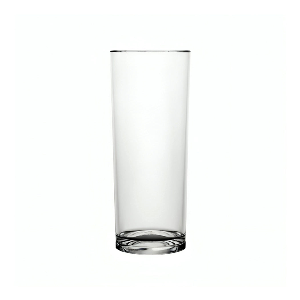 Tribeca  Premium Polycarbonate Pc Clear Long Drink 320 ml, BOX QUANTITY 72 PCS