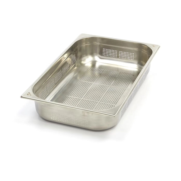 Viraj Stainless Steel Perforated GN  1/1 Pan, Height 10cm