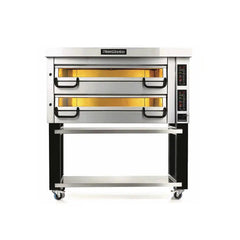 Pizzamaster PM 732ED Counter Top Modular Pizza Oven Stone Heated Double Pizza Oven 9.5 kW