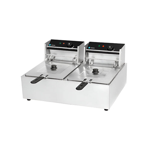 Hurakan Stainless Steel Electric Fryer, HKN-FR66L/GP, 5KW