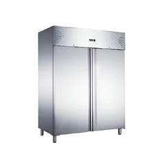 Hurakan Stainless Steel Refrigerator, 6 Shelves, Volume 1300L, 0.4KW