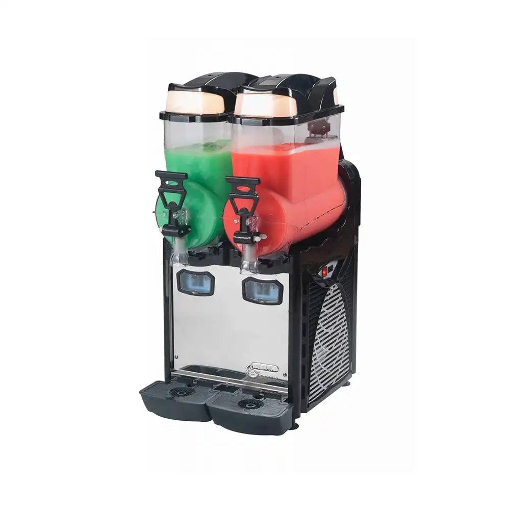 THS OASIS 2 Commercial Frozen Slush Dispenser 2 x 2.6 Gal (10 L) Tank 850W 40 x 53 x 84 cm   HorecaStore