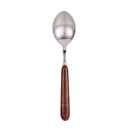 winsor-stainless-steel-dessert-spoon-walnut-handle-silver