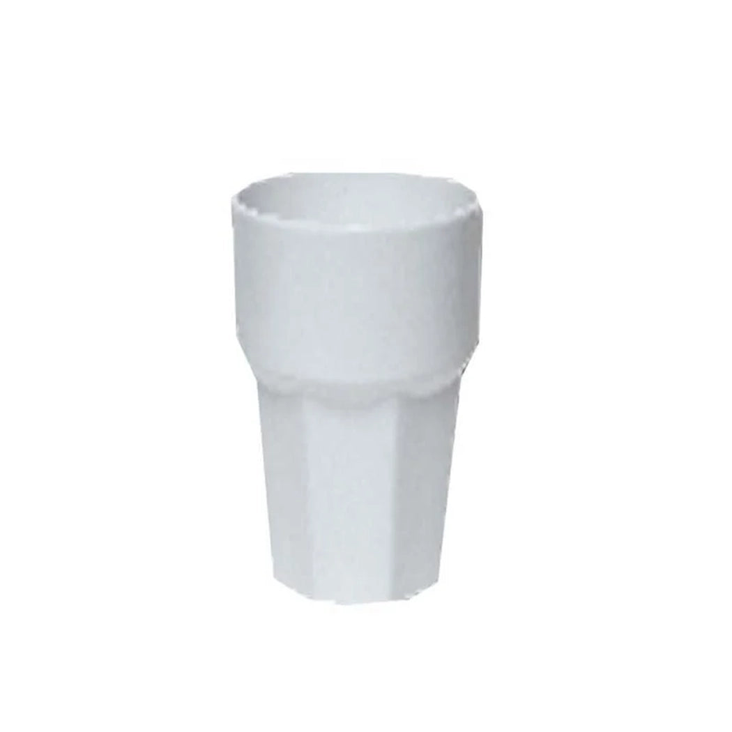 Tribeca Casablanca  Polycarbonate Pc White Stackable Tumbler 3ml, BOX QUANTITY 100 PCS