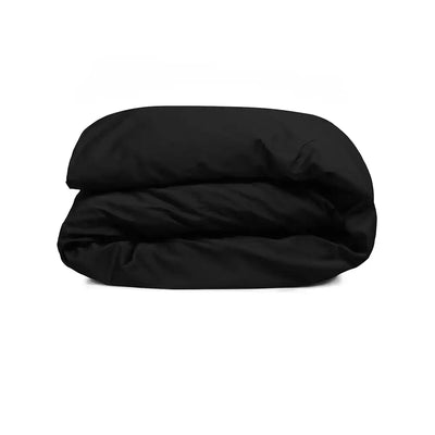 ths giza cotton king duvet cover onyx