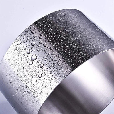 THS Stainless Steel Round Mousse Ring H 4.5 X Ø 12CM - HorecaStore