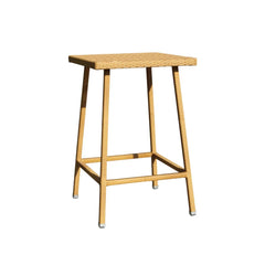 Ambar Nice Bar Table Square Natural, 70 x 70 x 110 cm