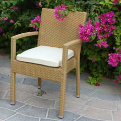 Ambar Nice Armchair Natural, 55 x 55 x 85 cm