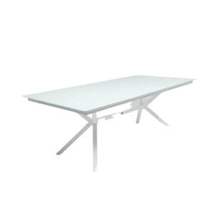 Ambar Sardinia Dining Table Rectangle White, 220 x 100 x 75 cm