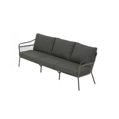 Ambar Sardinia 3-Seater Sofa Dark Grey, 215 x 90 x 80 cm