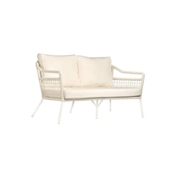 Ambar Sardinia 2- Seater Sofa White, 150 x 90 x 80 cm