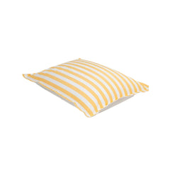 Ambar Big Mama Floating Bean Bed Yellow Stripes, 160 x 130 x 40 cm