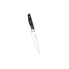 Stainless Steel Slicing Knife With Non-Stick Coating in Black/Silver Color, 18 cm