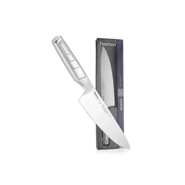 Nowaki Series Chef Knife in Silver Color, 20 cm