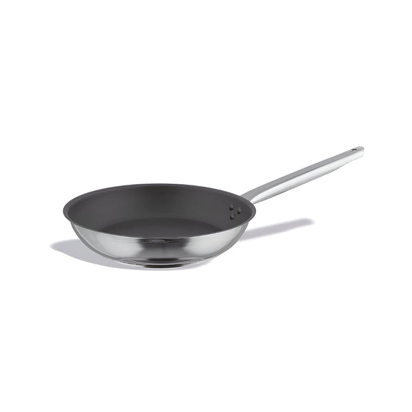 Pujadas Non-Stick Frypan, P220026, Stainless Steel, Round, 26cm, Sliver/Black