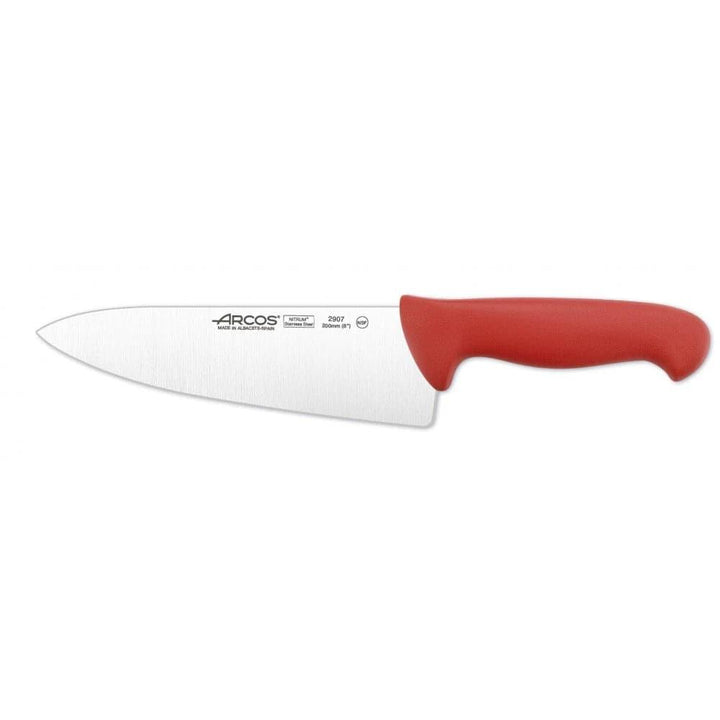 Arcos 290722 Chef's Knife 20 cm Red - HorecaStore