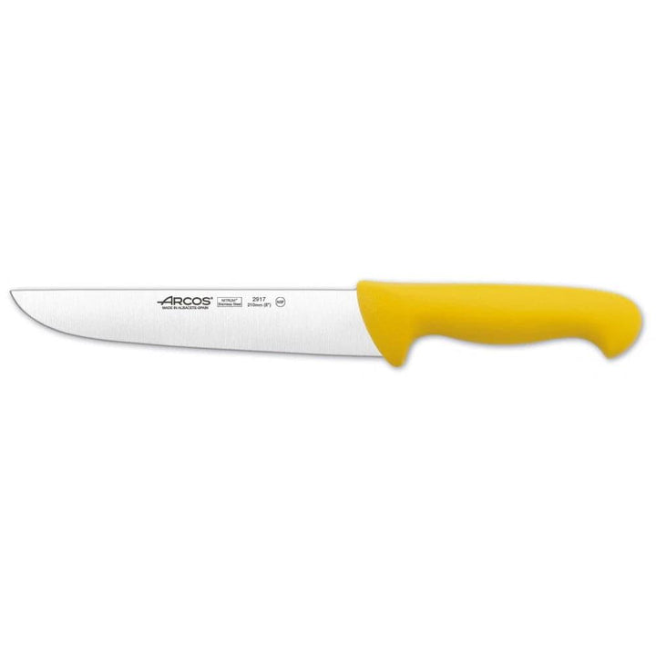 Arcos 291700 Butcher Knife 21 cm Yellow - HorecaStore