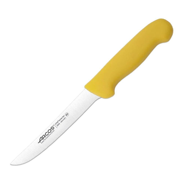 Arcos 294500 Boning Knife 16 cm Wide Blade Yellow - HorecaStore