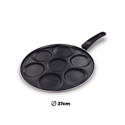 ARK Non Stick Pan Cake Aluminium Pan,  27 cm