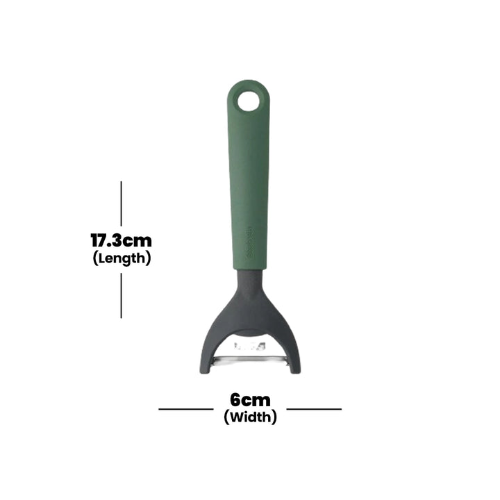 brabantia-plastic-fir-green-food-y-peeler-plus-zester