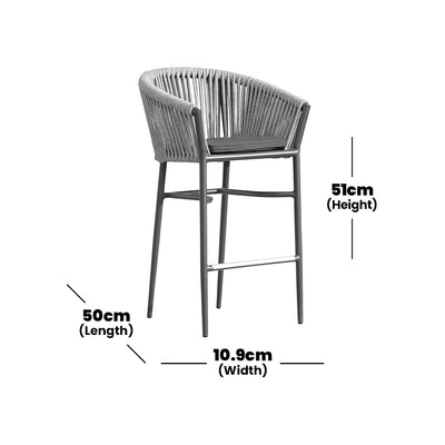 gymkhana-ithaca-outdoor-bar-stool-with-seat-cushion-charcoal-silver-charcoal-50x51x10-90-cm