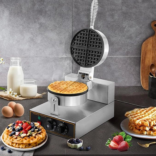 THS Waffle Baker Single Head, 1.2 kW, 29 x 42.5 x 32 cm