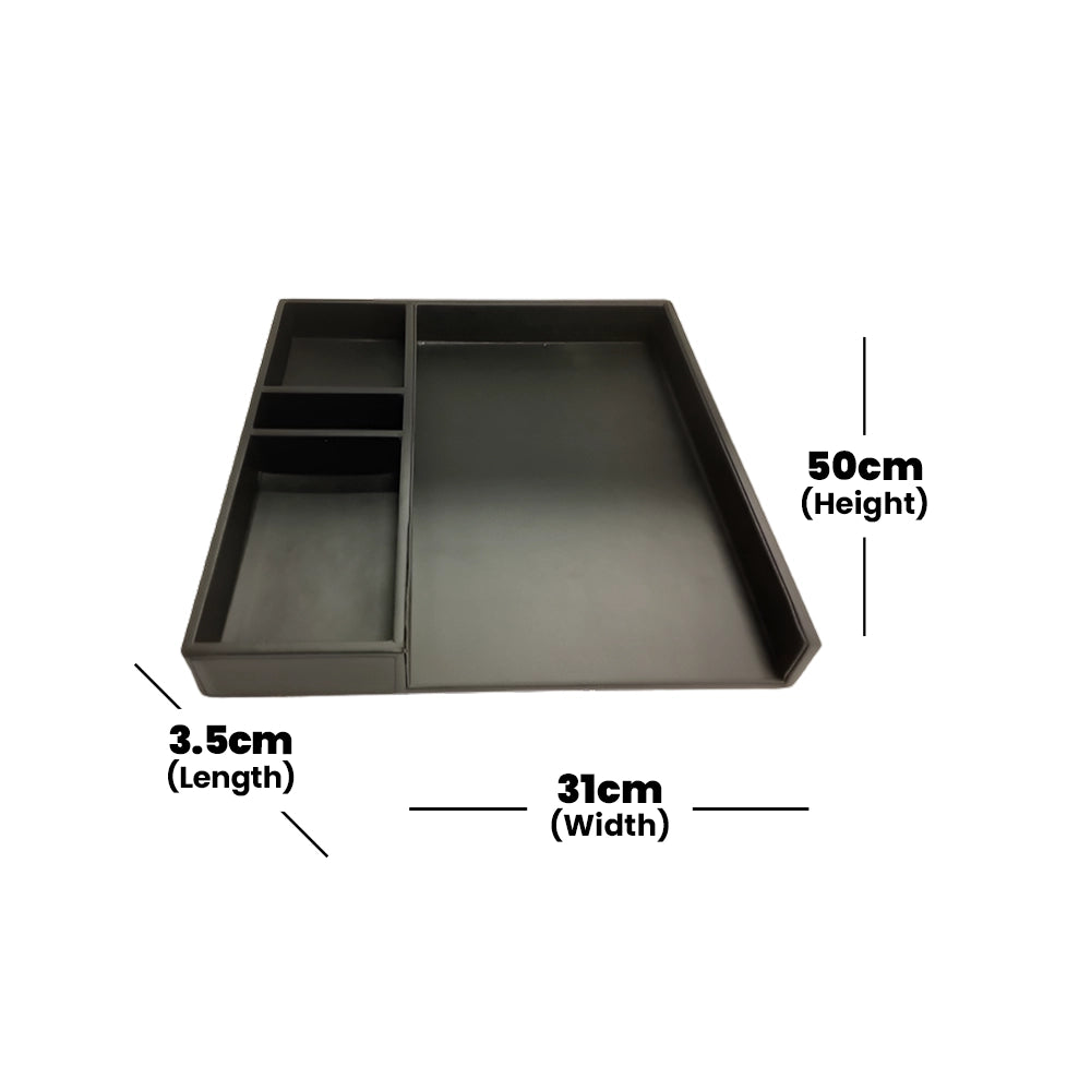 Roomwell UK Manchester 3 Compartments Tray