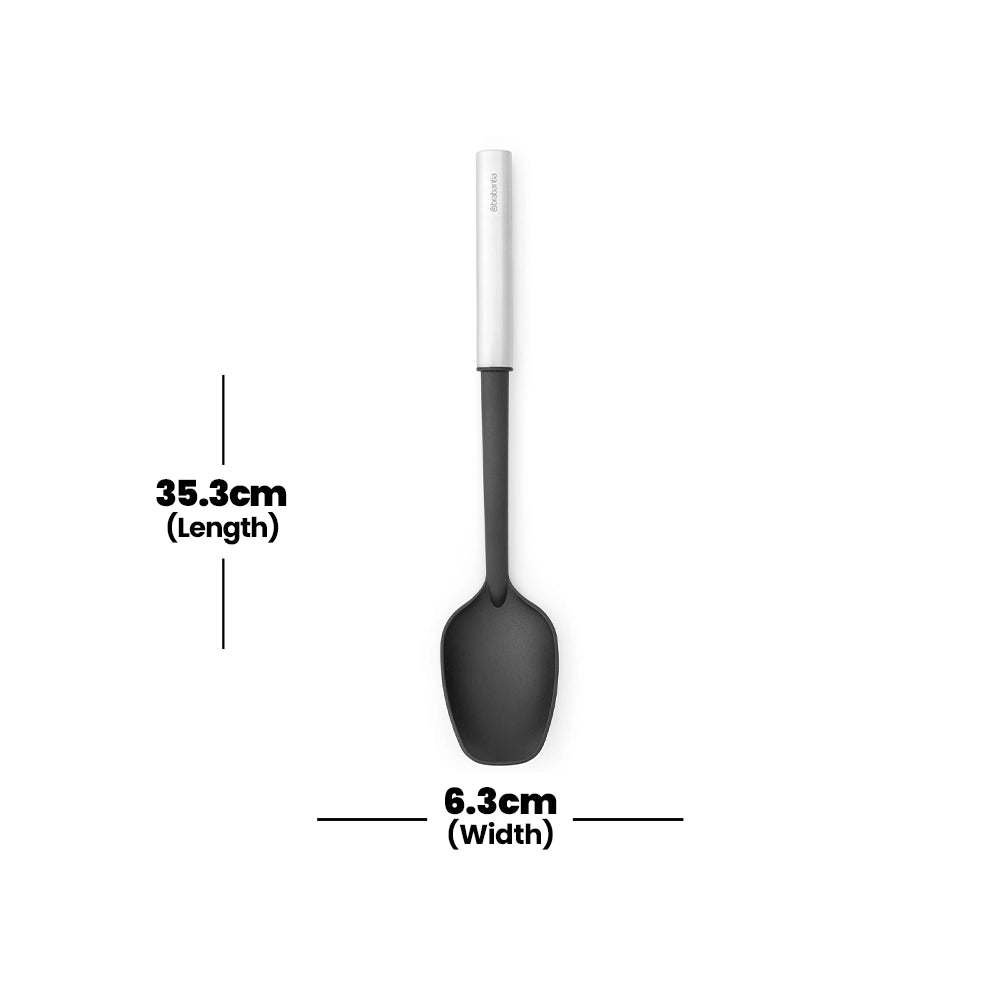 brabantia-steel-black-serving-spoon