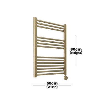 bagnodesign-brushed-brass-universal-heated-towel-rail-with-mattthermostat-heating-control-50x9-9x80-cm