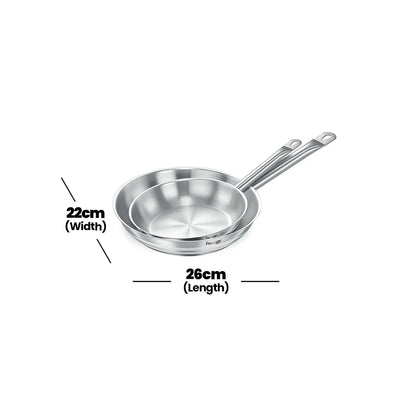 prestige-s-steel-fry-pan-2-pcs-set-silver-1-2-l