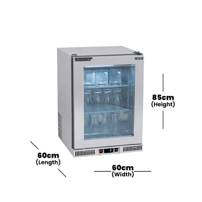 frenox slim refrigerator single door 210 w