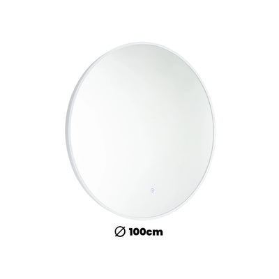 bagnodesign-m-line-round-backlit-mirror-matt-white-100-cm