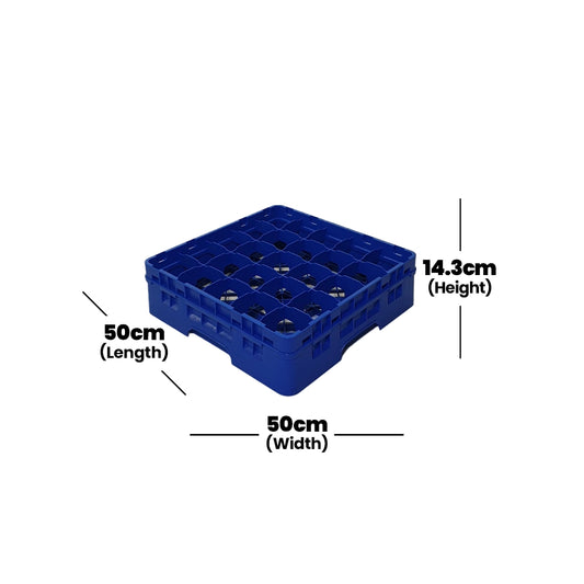 Tribeca 25 Comp.Glass Rack , Height 11.4 cm , 5 pcs