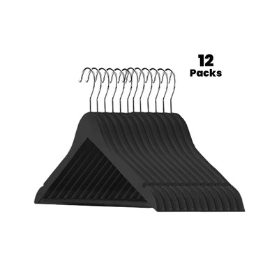 Roomwell UK Male Wooden Hanger Black