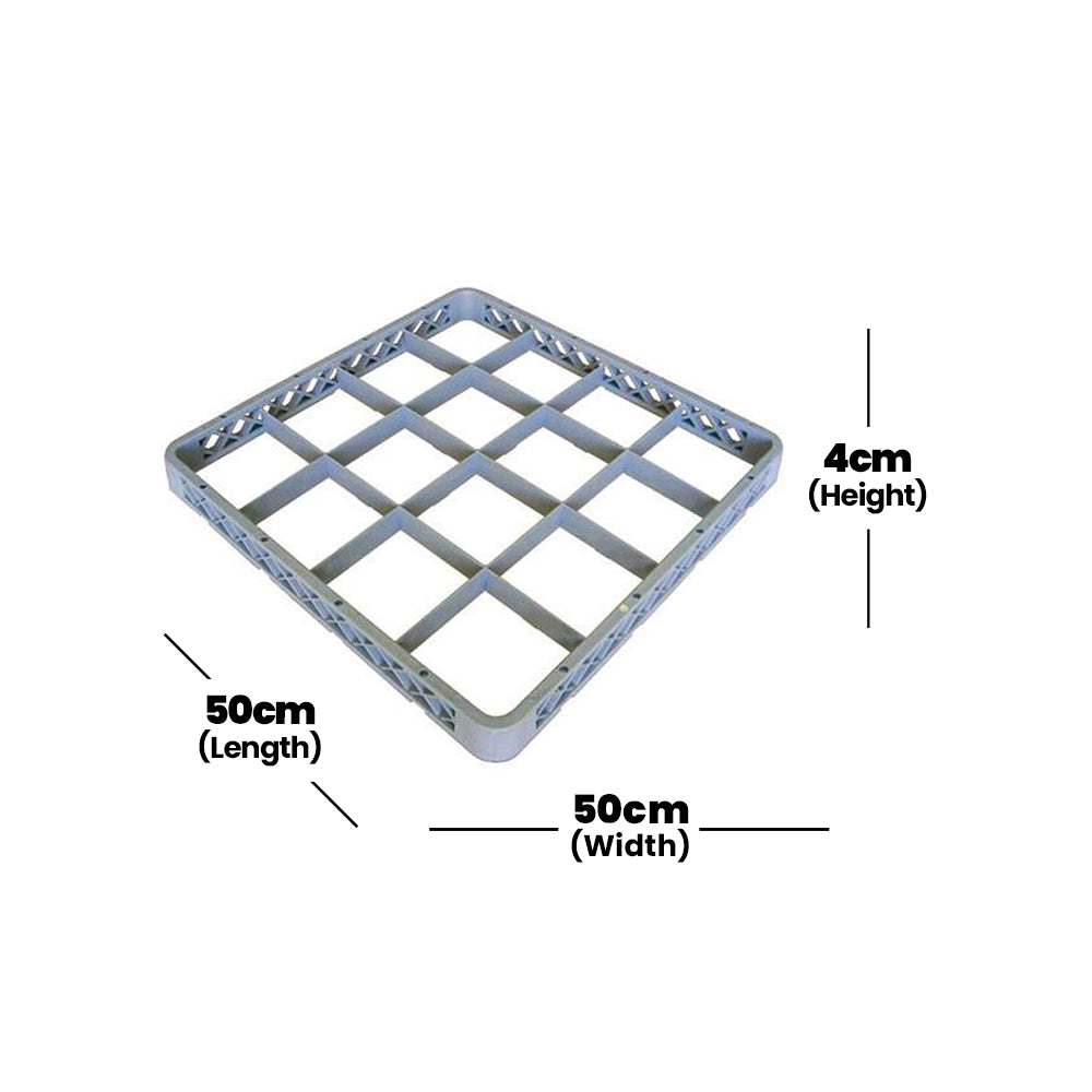 Tribeca 16 Compartment Rack Extender, Height 4 cm , 6 pcs