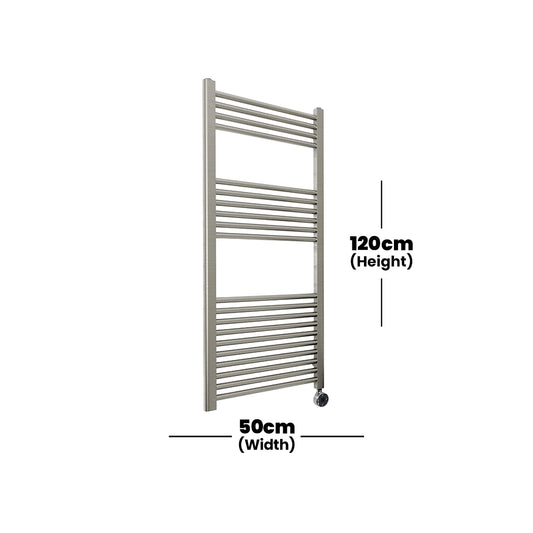 bagnodesign-brushed-nickel-universal-heated-towel-rail-with-matt-black-thermostat-heating-control-50x8-45x120-cm